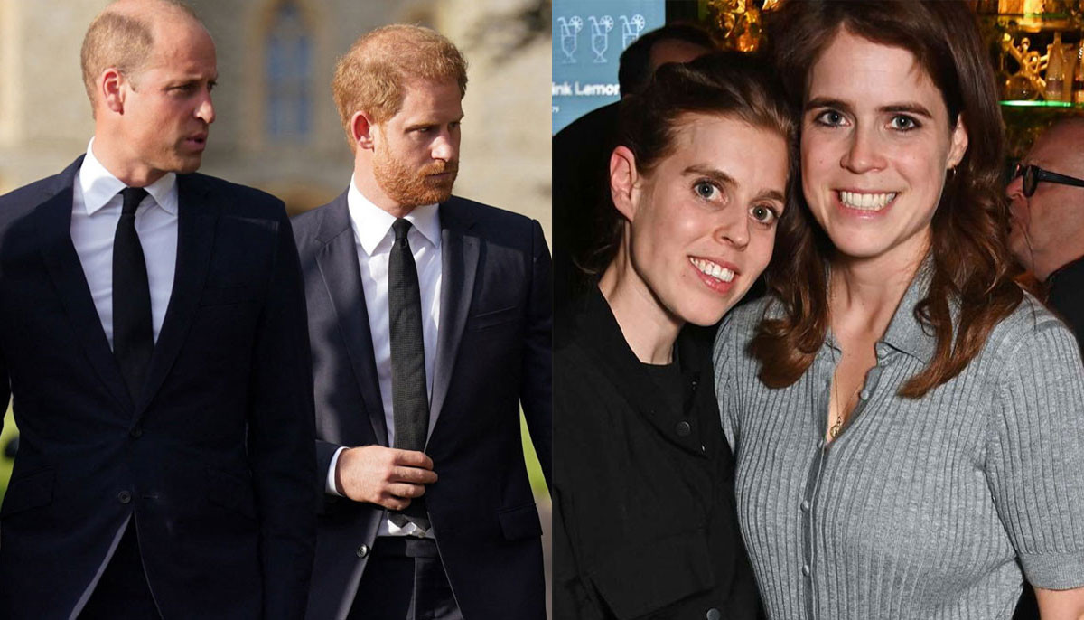 Prince Harry sends strong message to William regarding Princess Eugenie, Beatrice