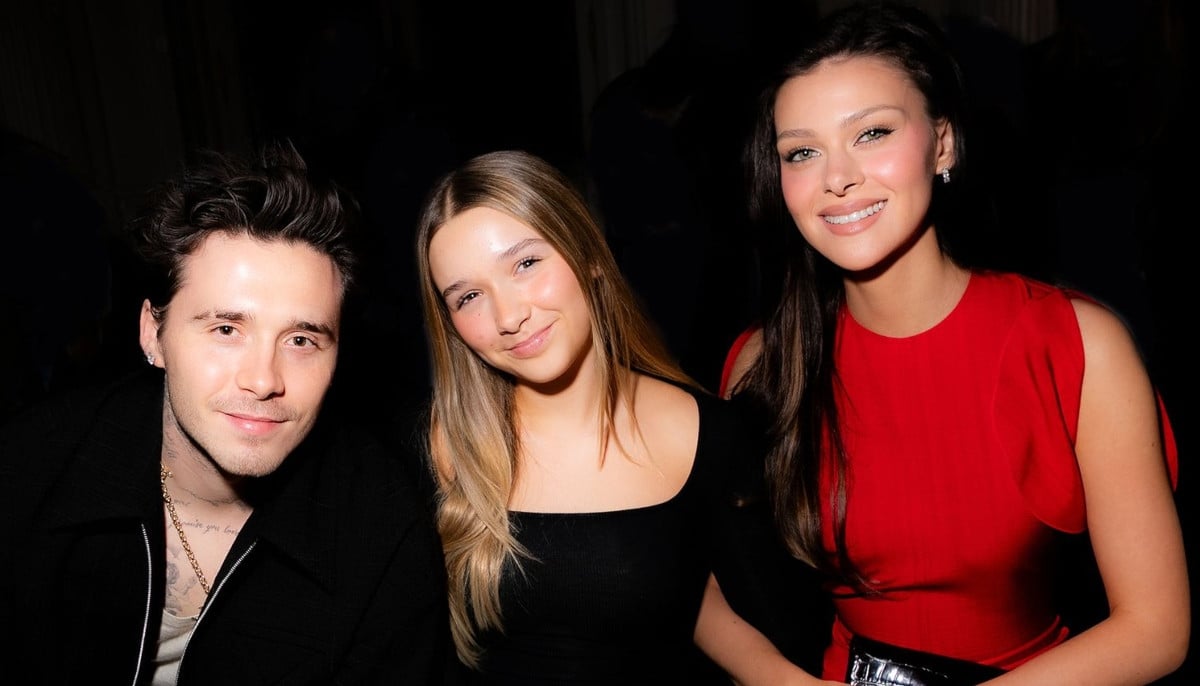 Harper Beckham takes the driving seat bring back estranged brother Brooklyn into family