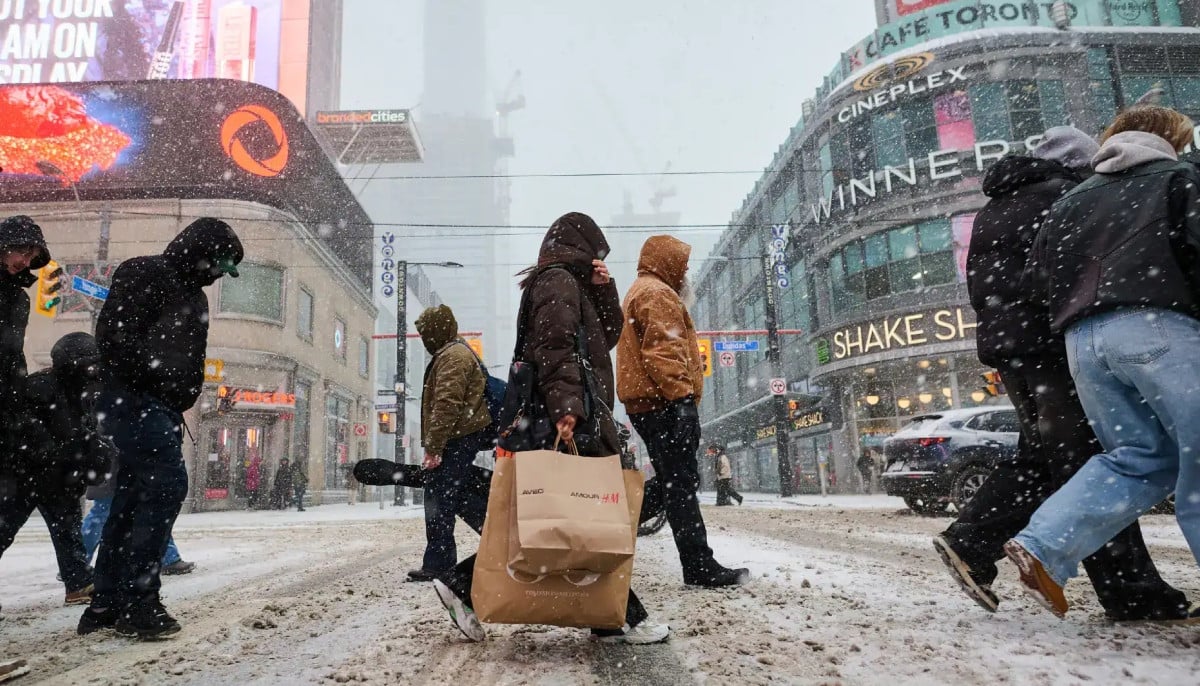 Freezing rain warning issued in Toronto as temperatures drop across the GTA