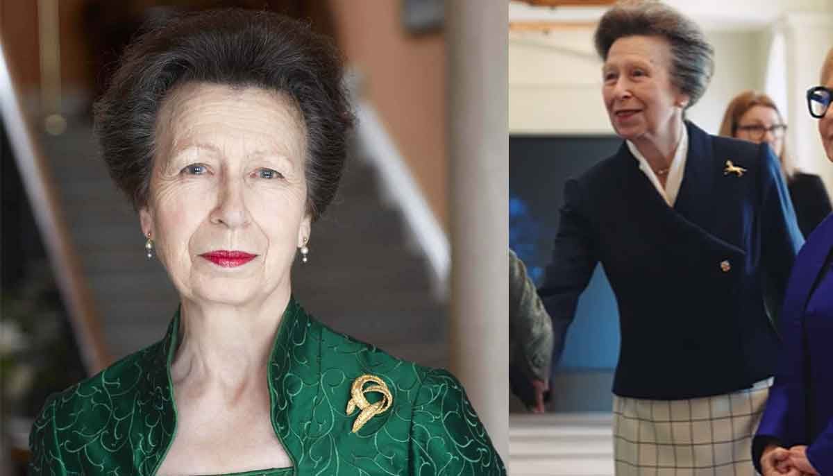 Princess Anne visits UCL