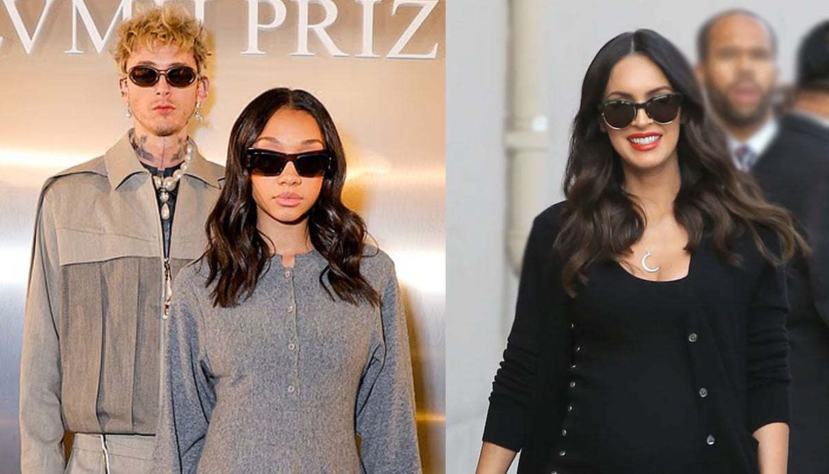 MGK corrects paparazzi on failing to tell the difference between his teen daughter and Megan Fox