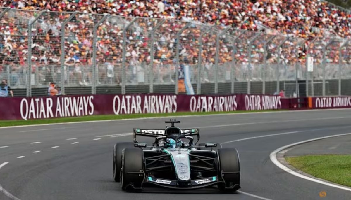 George Russell claims Australian Grand Prix victory to secure first career championship lead as Mercedes takes 1-2