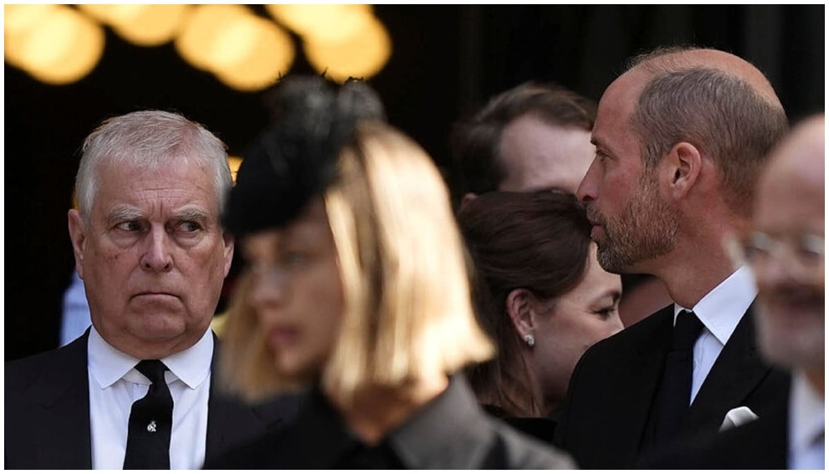 Prince William, Andrew Mountbatten-Windsor’s conversation at Duchess Kent’s funeral: Lip reader