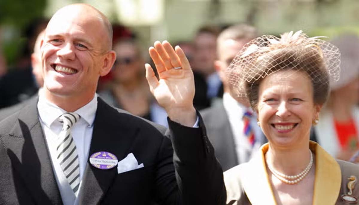Mike Tindall caught off guard with Princess Anne question