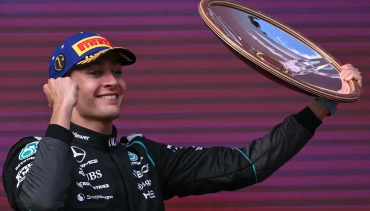 F1 sprint race sees George Russell claim victory at Chinese Grand Prix 