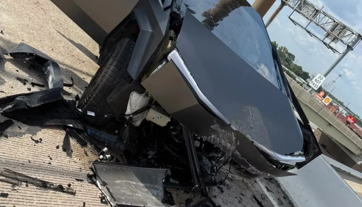 Tesla sued after driver claims full self driving system caused Cybertruck crash in Houston
