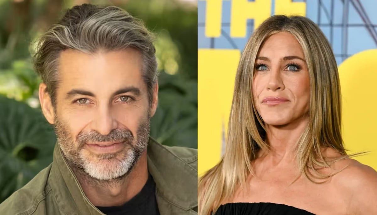 Jennifer Aniston's beau Jim Curtis becomes her guiding light