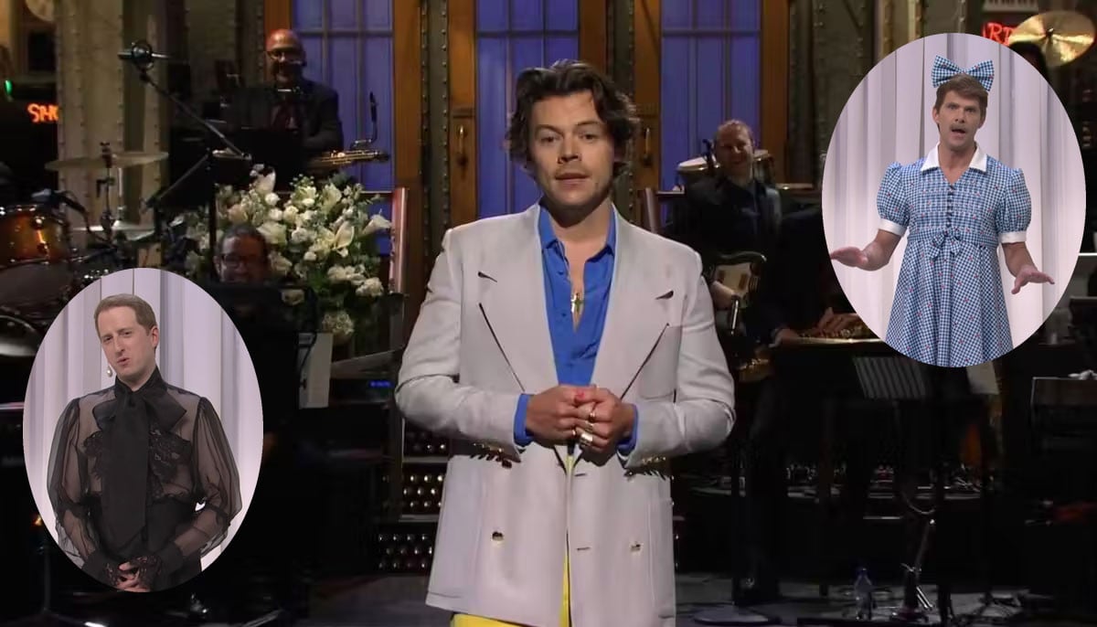Watch: Harry Styles tickles ribs with a hilarious restyling of the ‘ordinary man’