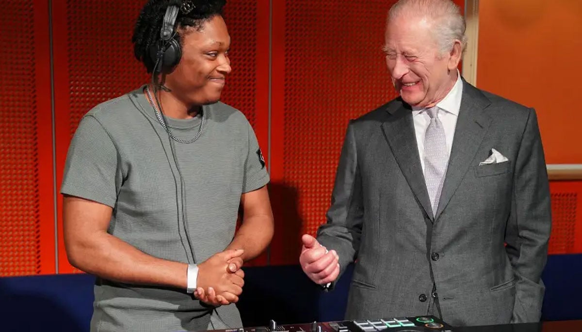 King Charles tests his DJing skills at youth event and learns quick lesson in unexpected moment 