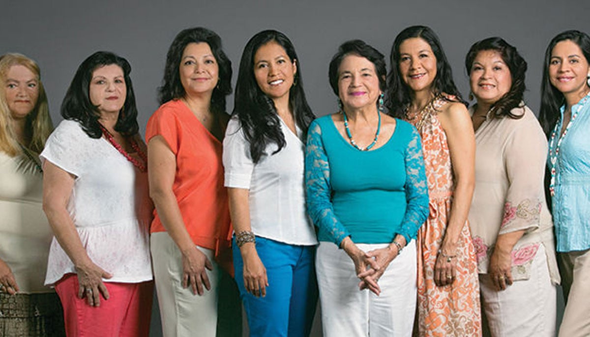 Who are Dolores Huerta children after she revealed two secret pregnancies with César Chávez?