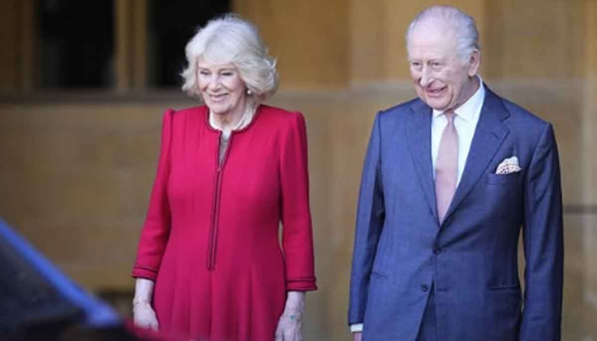 King Charles and Queen Camilla bid farewell to foreign guests at Windsor Castle 