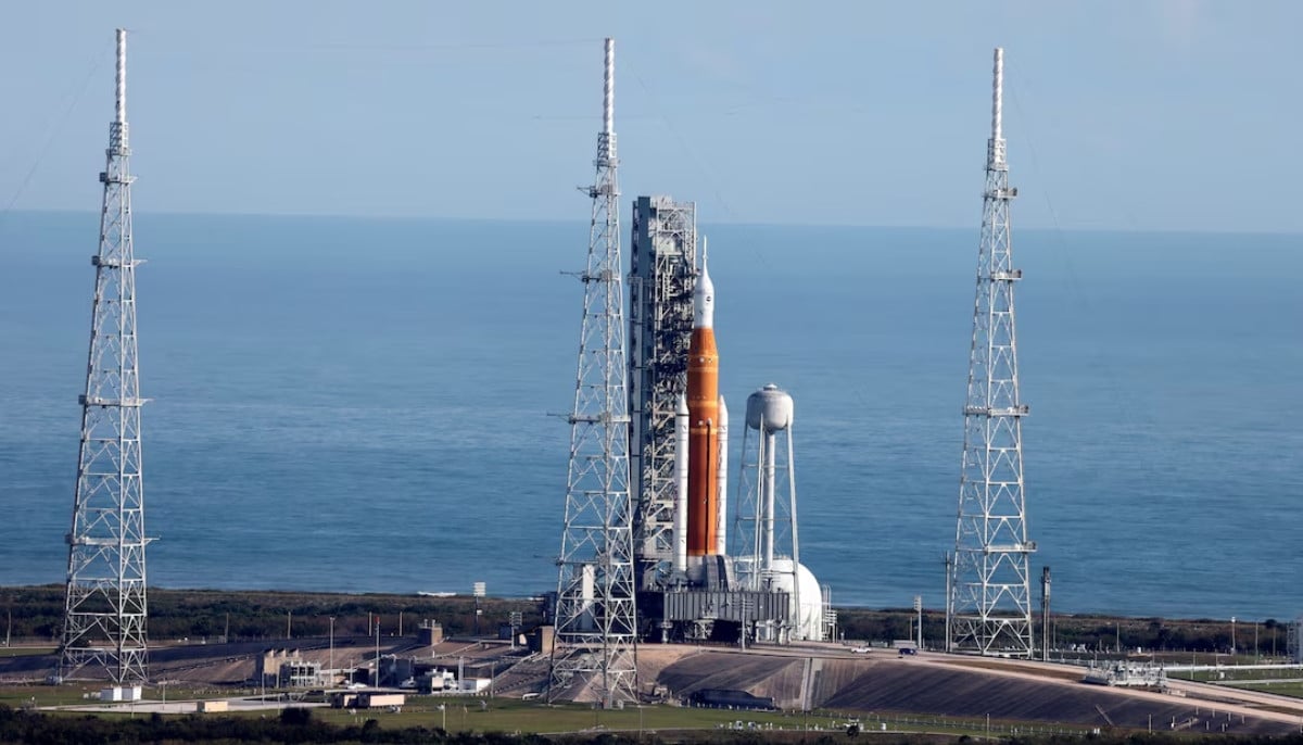 Nasa prepares Artemis Moon rocket for April launch as SLS returns to pad after earlier issue