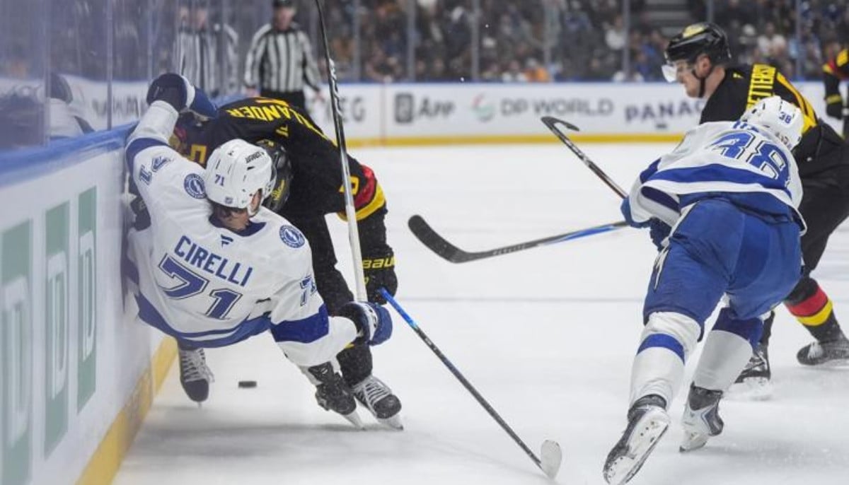 Canucks defeated 6-2 by Lightning in Vancouver as visitors dominate at Rogers Arena