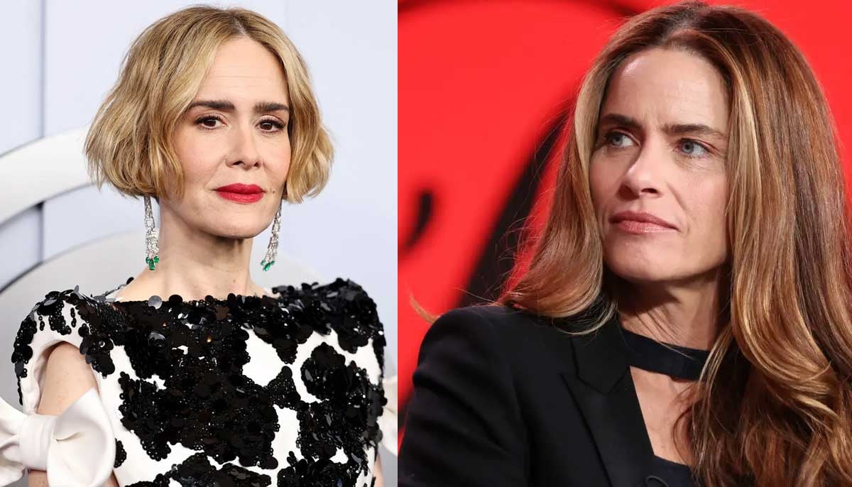 Sarah Paulson reacts as Amanda Peet reveals cancer diagnosis Sarah Paulson reacts as Amanda Peet reveals cancer diagnosis
