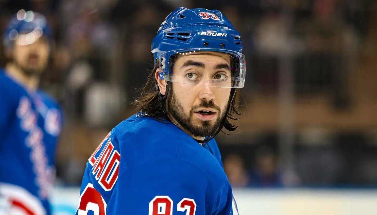 Mika Zibanejad reaches major milestone with 1,000th NHL game against former team 