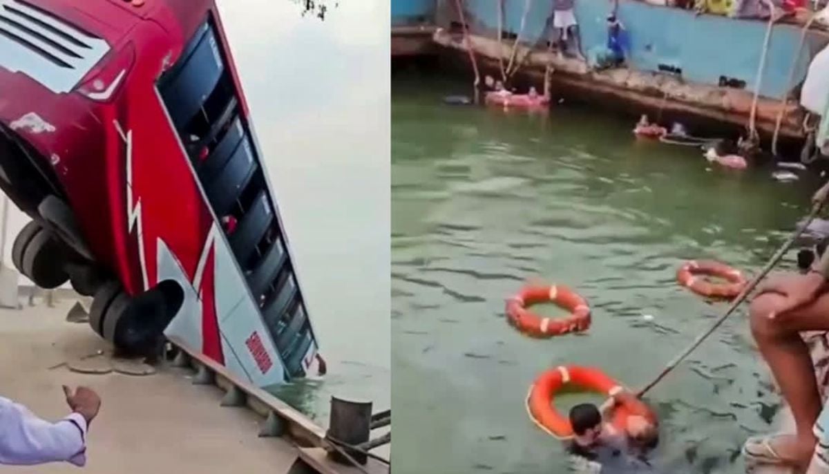 24 dead in Bangladesh after bus plunges into river during ferry boarding