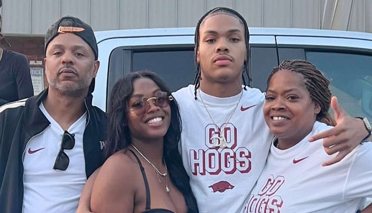 Darius Acuff Jr.’s family story revealed as Arkansas star credits parents for rise in March Madness