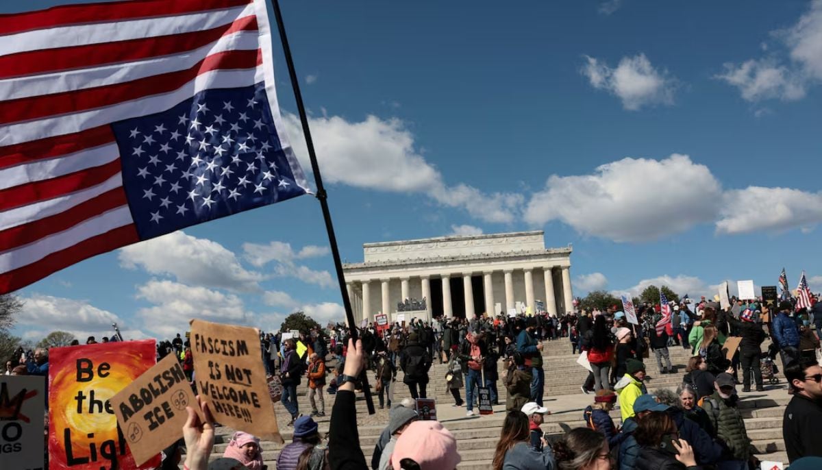 ‘No kings’: Inside the biggest protest in US history 