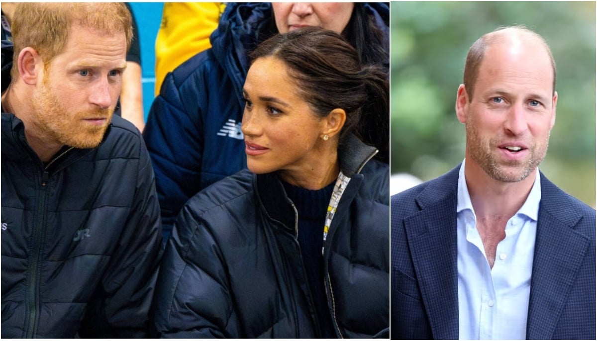 Meghan Markle takes a page from Prince William’s book alongside Harry