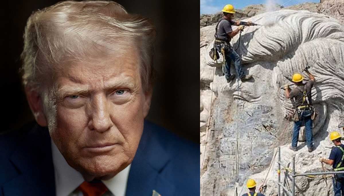Trump on Mount Rushmore? April Fool story tricks readers 