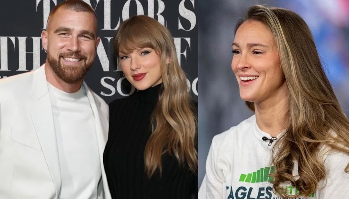 Kylie Kelce shuts down 'ridiculous' questions about Taylor Swift and Travis Kelce wedding