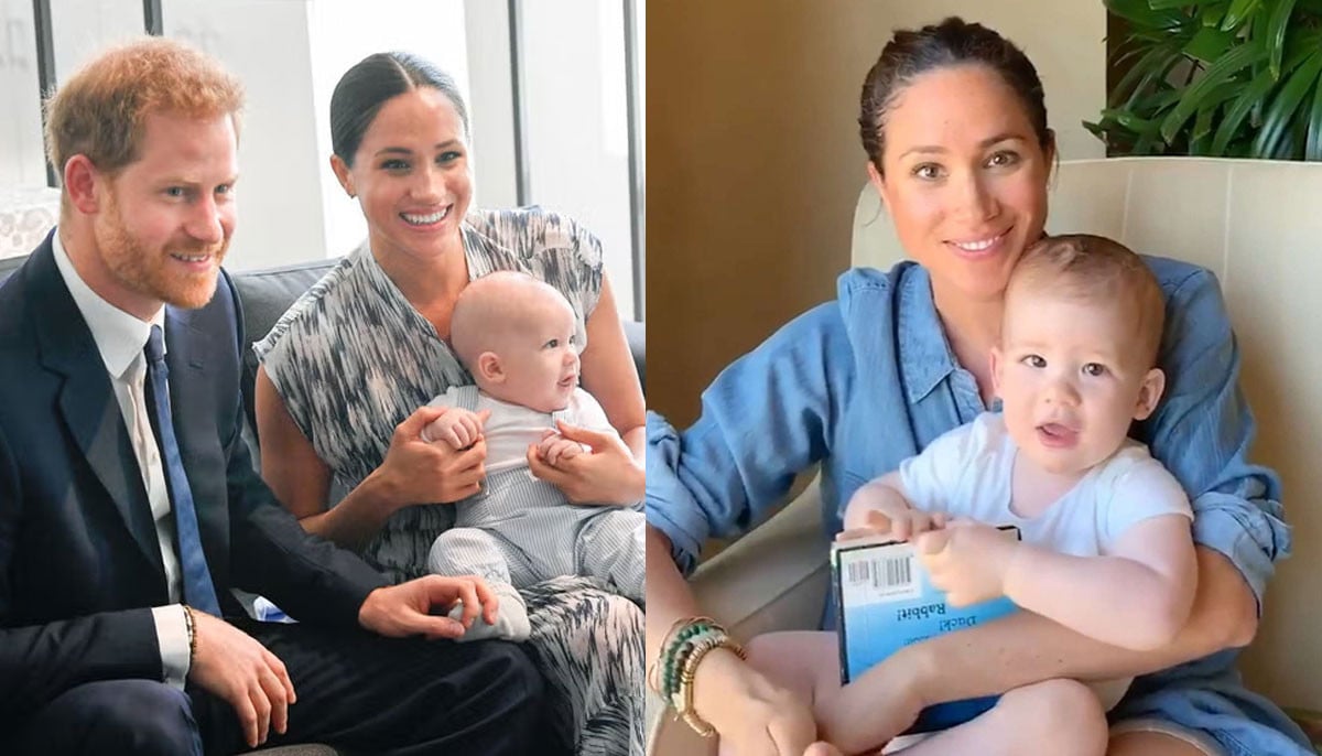 Meghan Markle shares adorable video of Prince Harry teaching Archie to ski