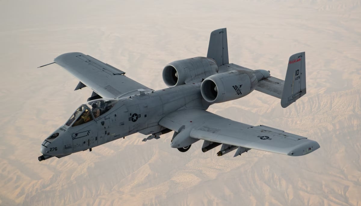 A10 Warthog hit as US jet downed in Iran, one crew rescued and search underway for second