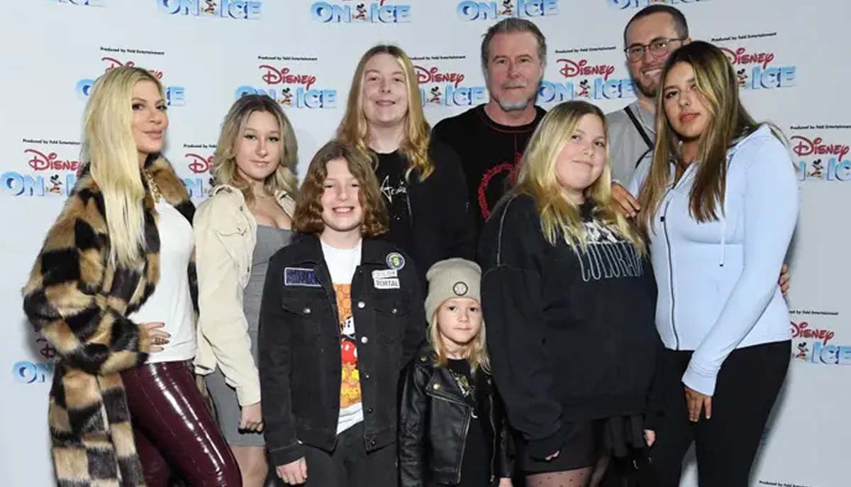 Tori Spelling and her four children hospitalized post horrific car crash