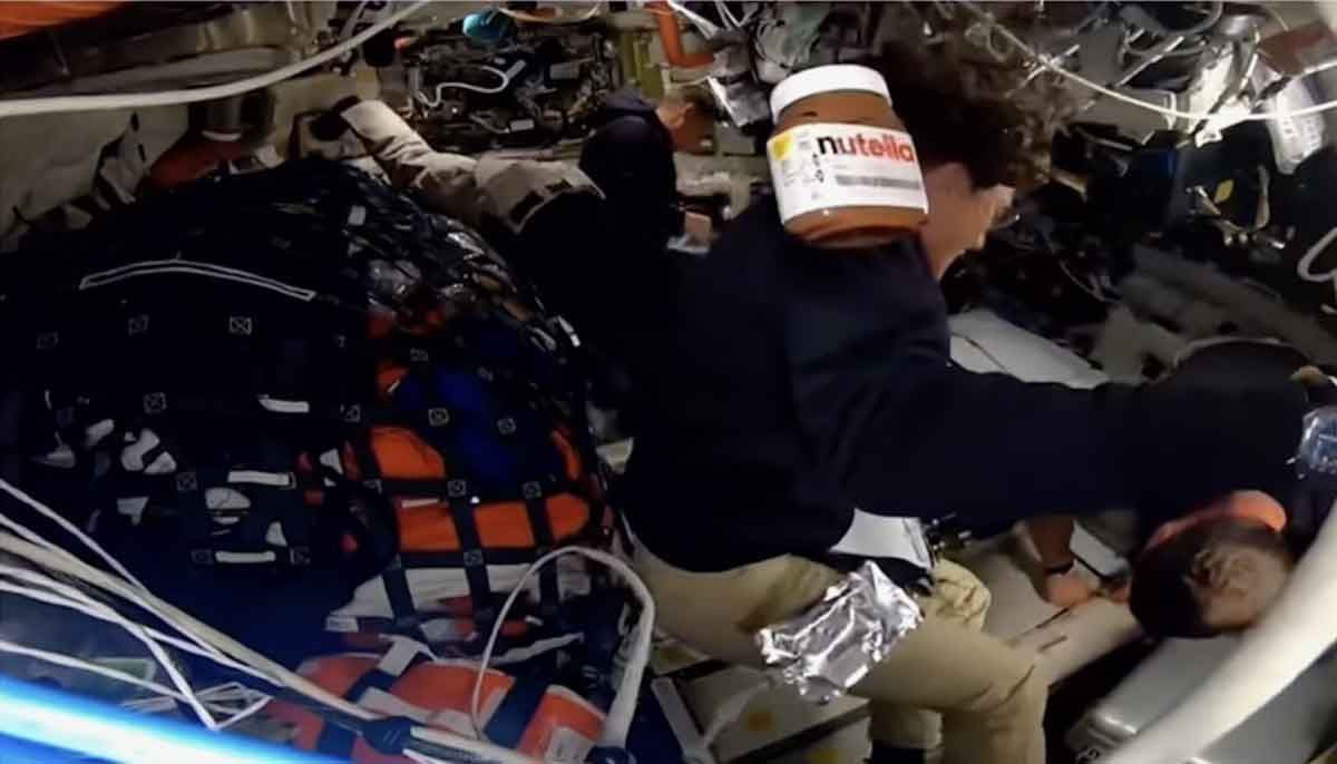 NASA clarifies video of Nutella jar on Artemis II