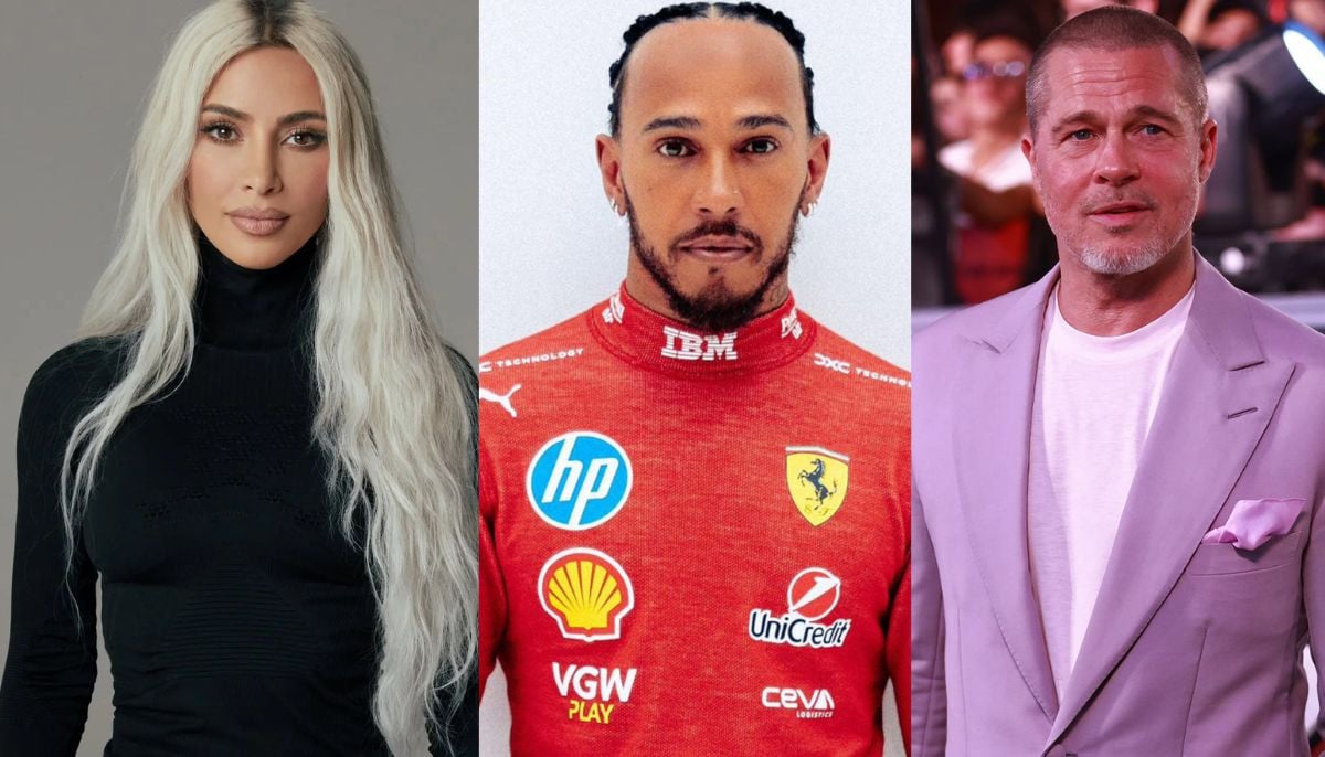 Kim Kardashian banks on Lewis Hamilton romance to get close to Brad Pitt?