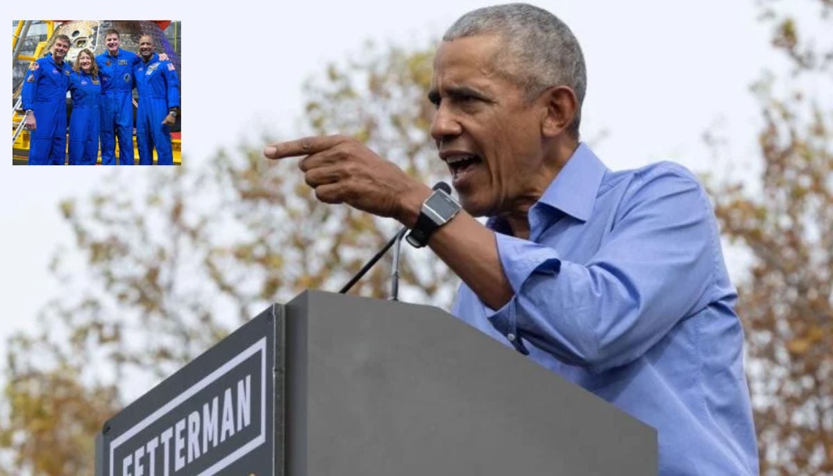 Obama honors Artemis II astronauts after record-breaking lunar mission 
