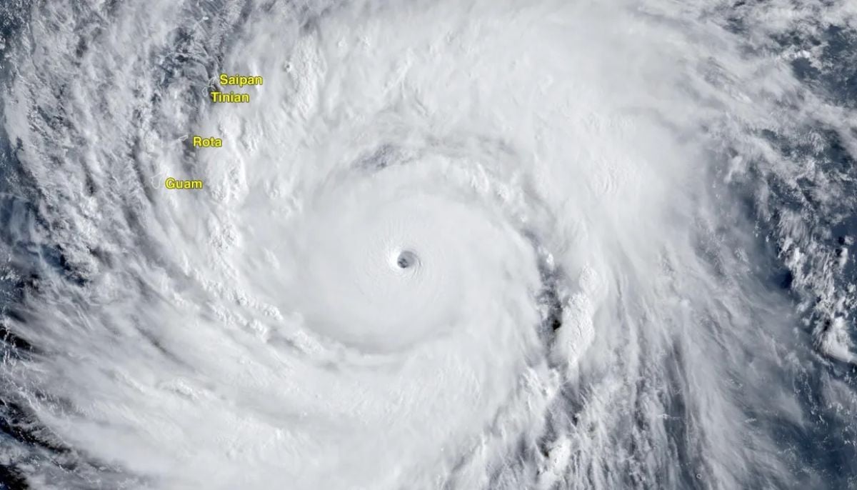 Super typhoon Sinlaku hits Category 5, marking second earliest strongest storm on record 