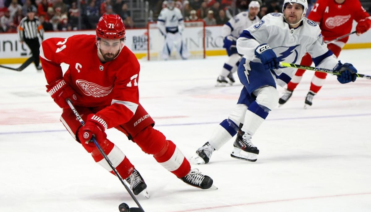 Red Wings vs Lightning: Kucherov scores in OT as Lightning edge Detroit despite Kane milestone