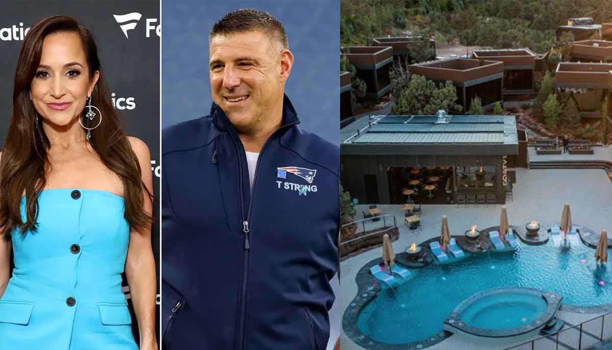 Dianna Russini, Mike Vrabel's choice of hotel raises eyebrows 