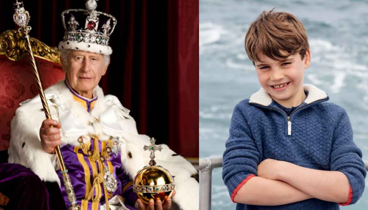 King Charles celebrates grandson Prince Louis' birthday 