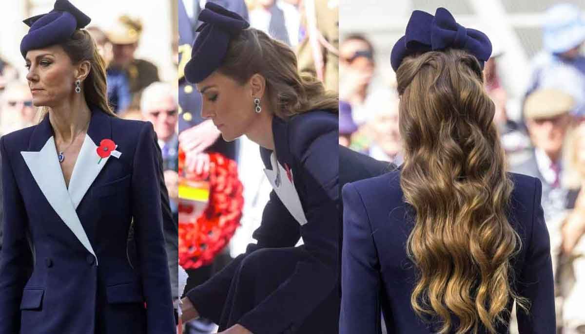 Kate Middleton looks glorious in Anzac Day photos  