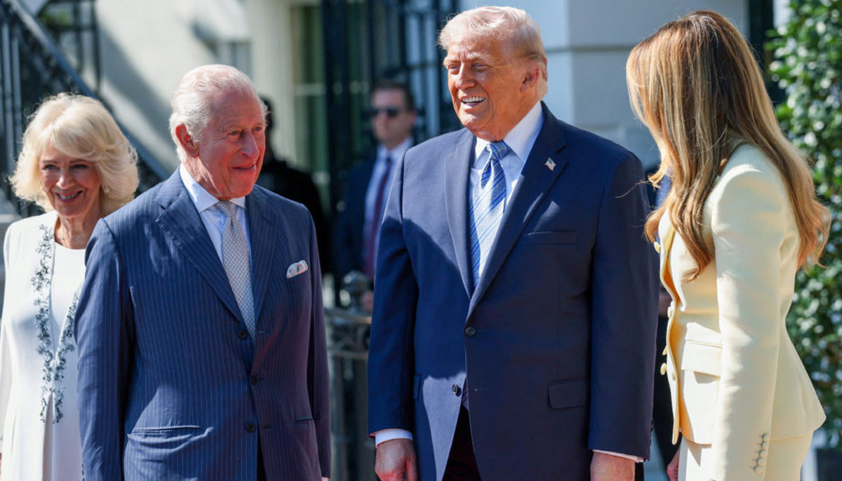 Donald Trump leaves fans shocked as he breaks major royal protocol amid King Charles visit