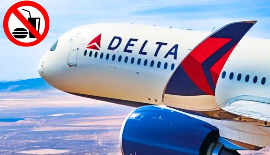 'No Food and Beverages'—Delta Air Lines cuts complimentary snacks on