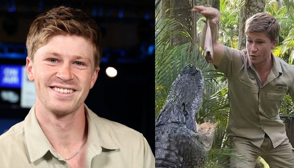 'Crocodile Hunter' star's son Robert Irwin shares scary encounter with 317kg crocodile