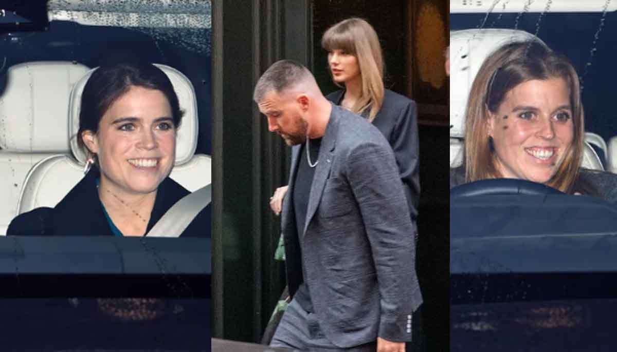 Princesses Eugenie and Beatrice join Taylor Swift at Poppy Delevingne birthday party