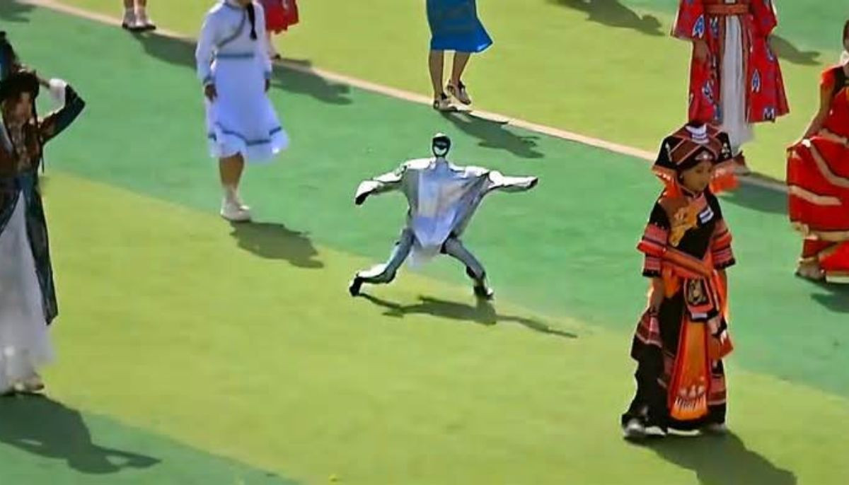 Watch: Robot loses control during dance show in China