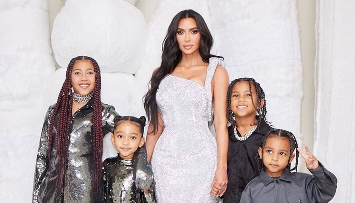 Kim Kardashian shares sweet family montage as she thanks kids for ‘choosing’ her