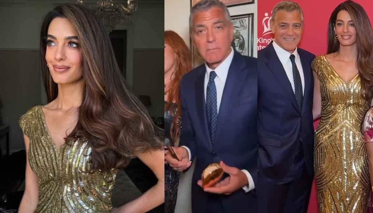 George Clooney's make-up artistry debuts at King's Trust Awards 