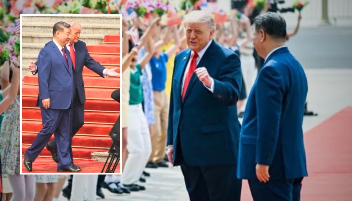 Xi, Trump hold friendly talks as US-China summit begins