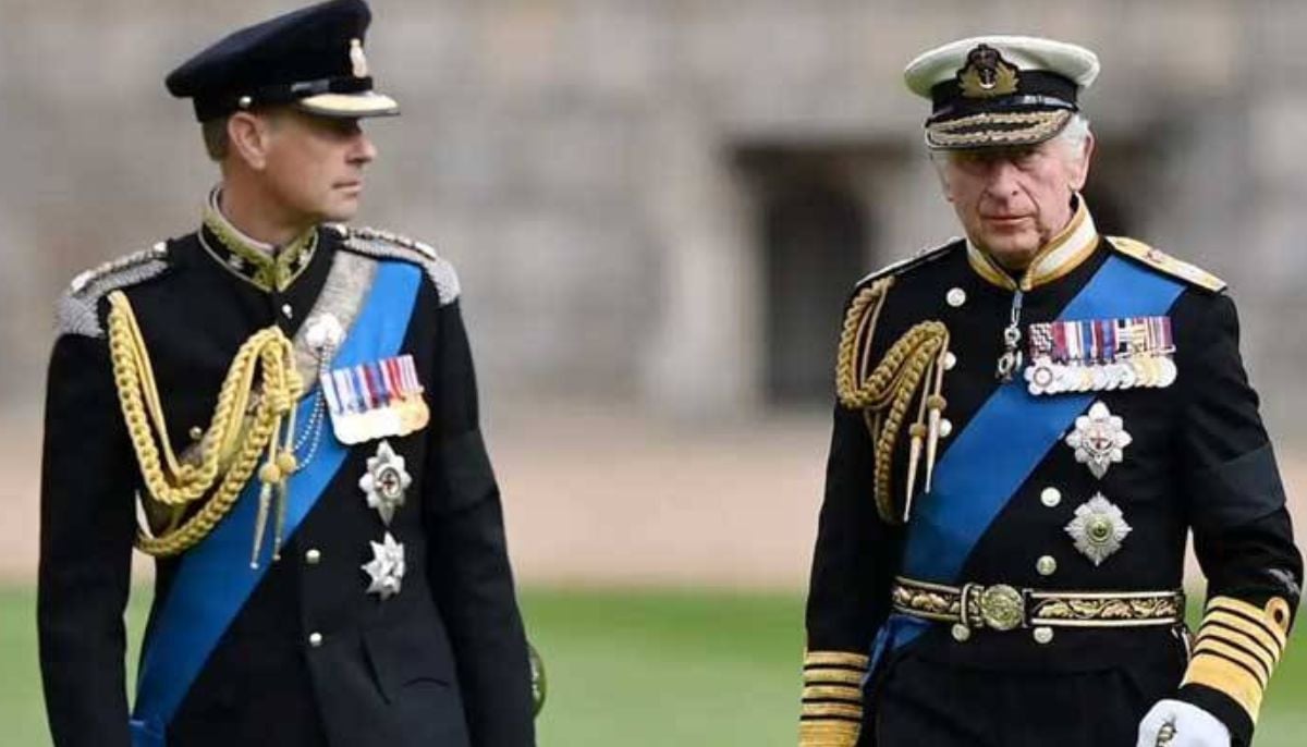 King Charles gives a nod to Prince Edward's latest appearance