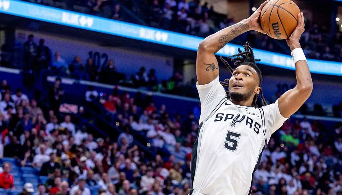 Stephon Castle leaves his mark on NBA history books as Spurs reach West Finals