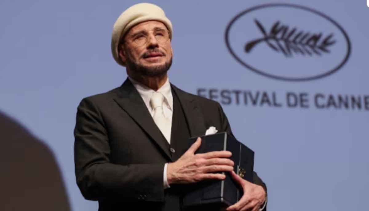 Plastic surgery or facelift? John Travolta's Cannes look sparks speculations 