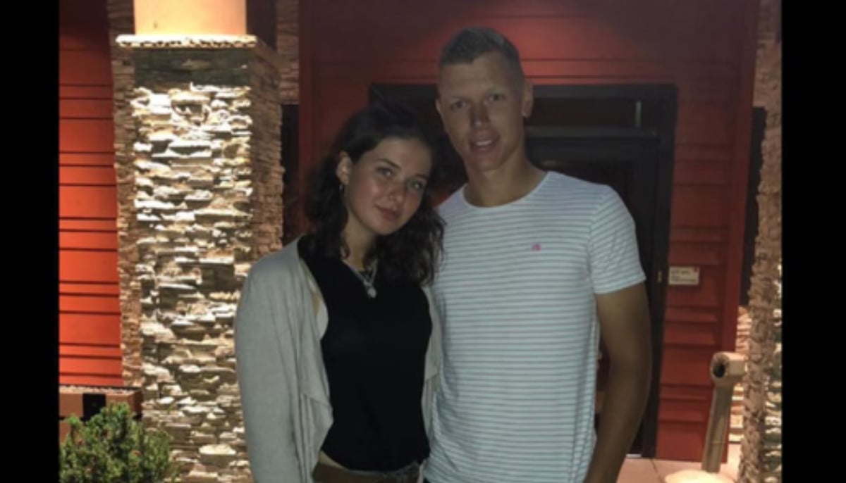 Matthias Schmid’s girlfriend Nora Worlke joins him at PGA Championship