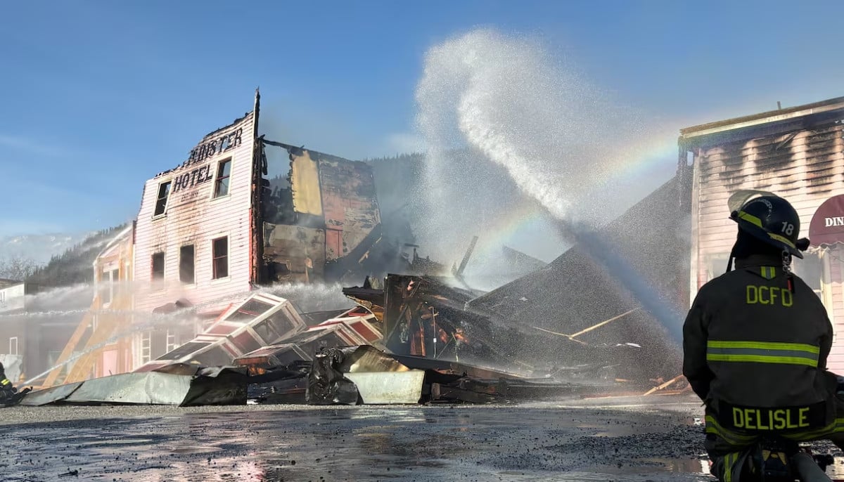 Historic Westminster Hotel destroyed in Dawson City fire