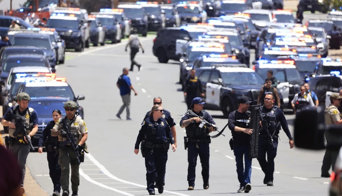 Three worshippers killed in San Diego mosque shooting as police probe 'hate crime'